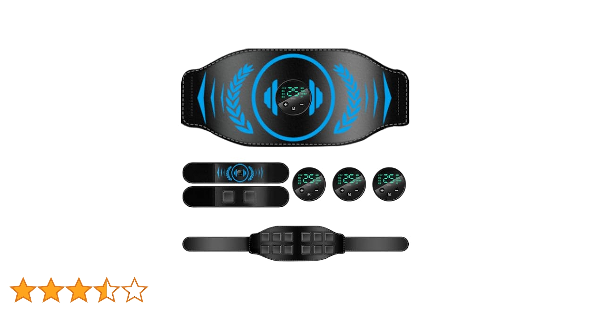 Amazon.co.jp: 【2024新登場 ジェルシート不要】 EMS 腹筋ベルト